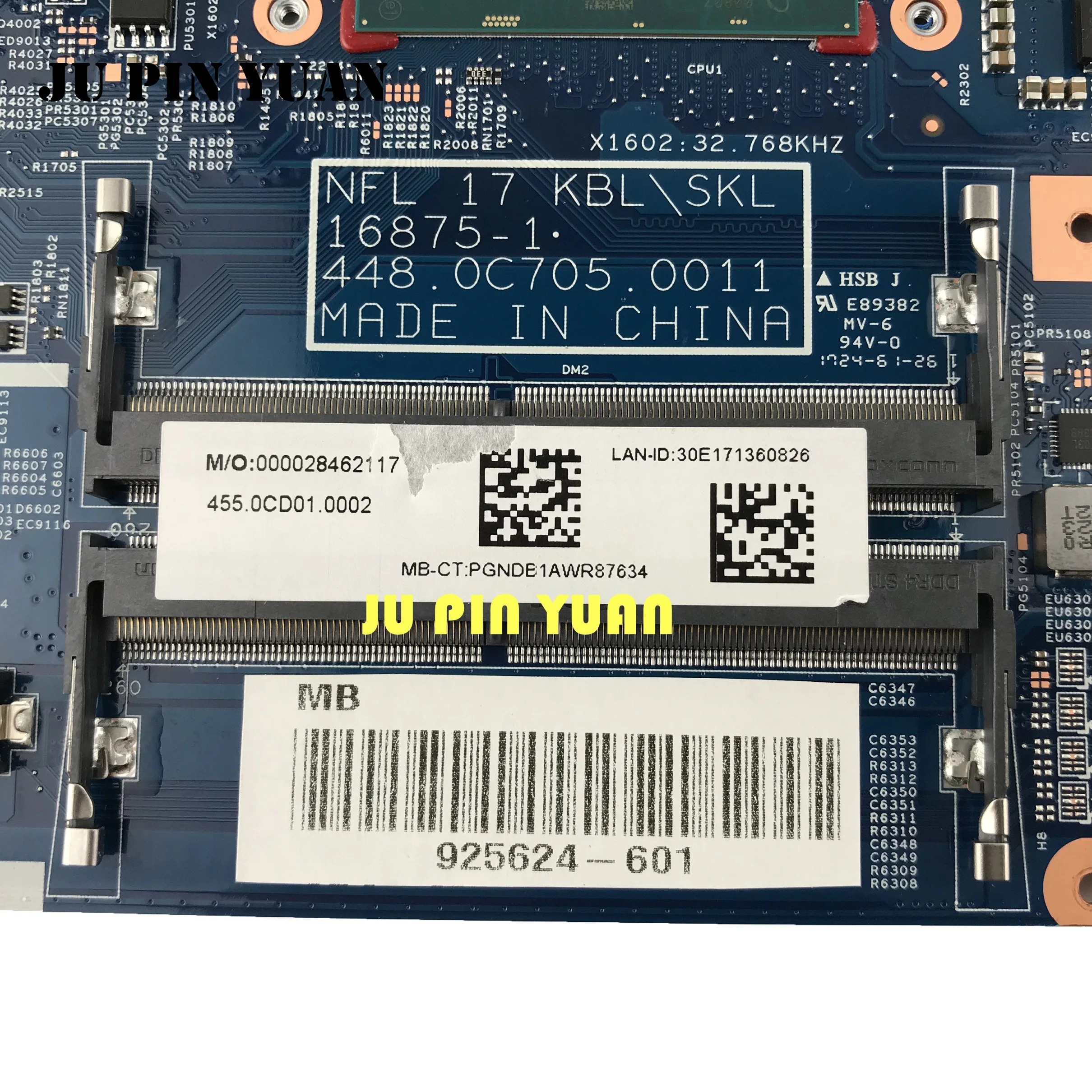 925624-601 925624-501 448.0C705.0011 для HP 17-B 17-BS 17-BS025CY материнская плата ноутбука с искусственным