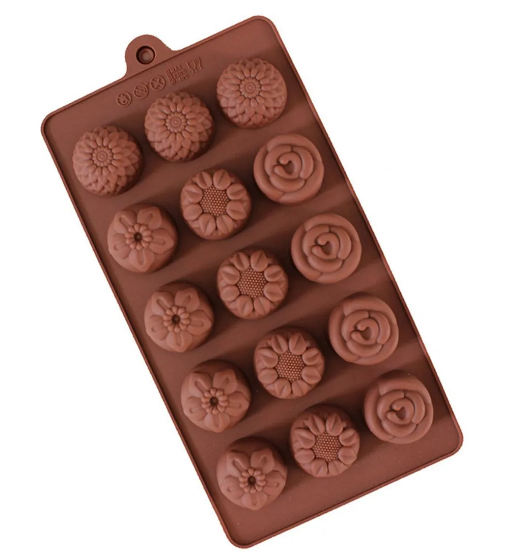 

12 Even DIY Chocolate Chip Mold Waffle Pudding Baking Tools Cake Decoration Mould Baking Cookie Bake Mold for Kitchen Supplies