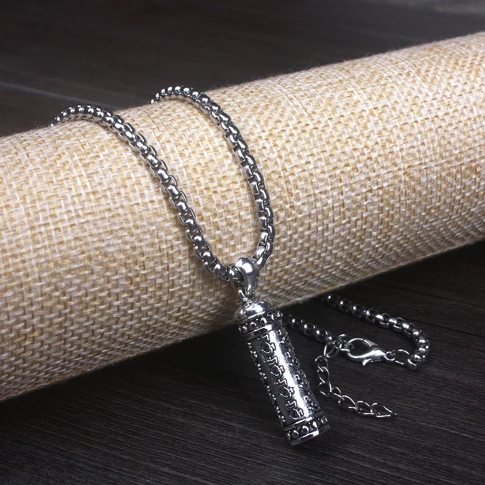 Wholesale Tibetan Silver Buddhist Prayer Box Pendant Necklace - Tibetan Ghau/Gawu Box Necklace image 4