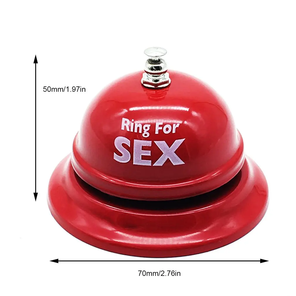 Кольцо колокольчик Динь кольцо пара игр Флирт любовь эротические игрушки