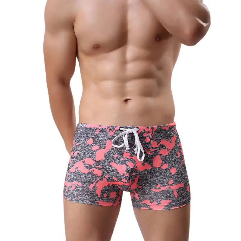 Мужские повседневные быстросохнущие пляжные брюки летние штаны до колена шорты