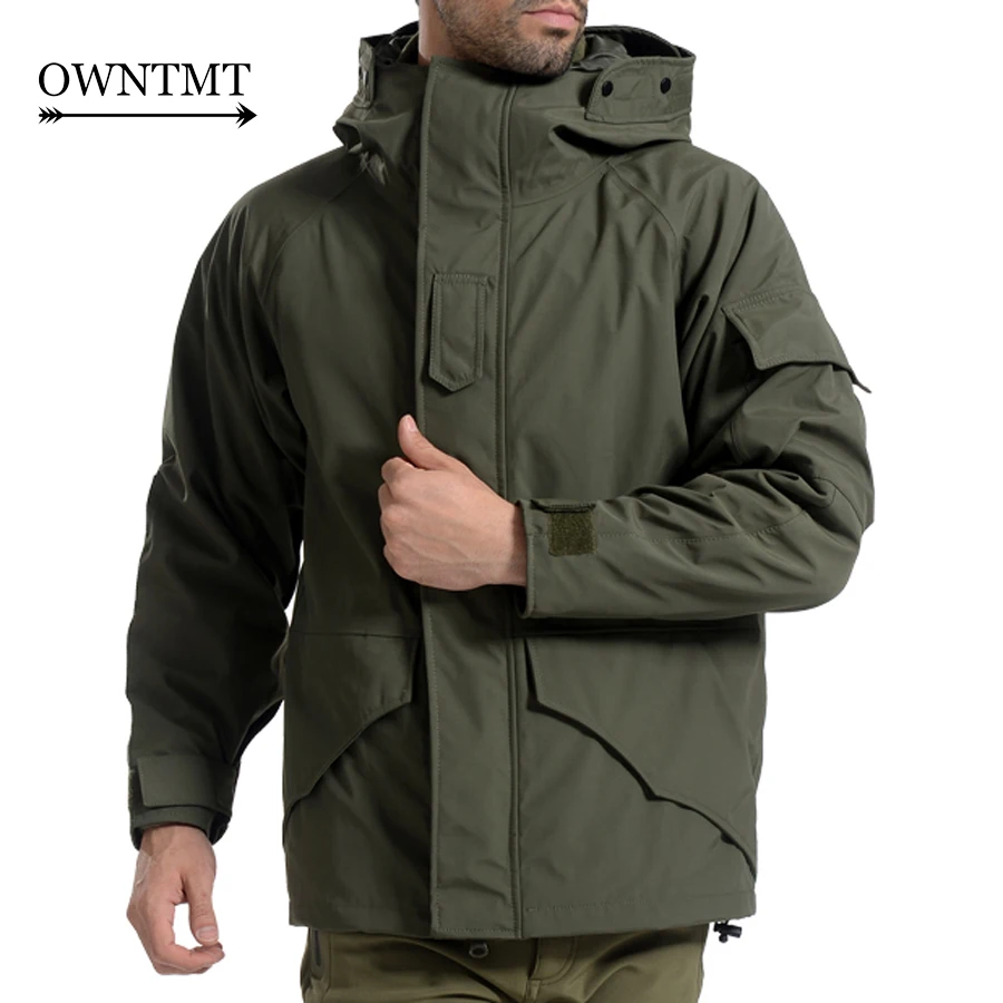 Тактический G8 куртка для мужчин зимняя камуфляжная Термальность Толстая парка
