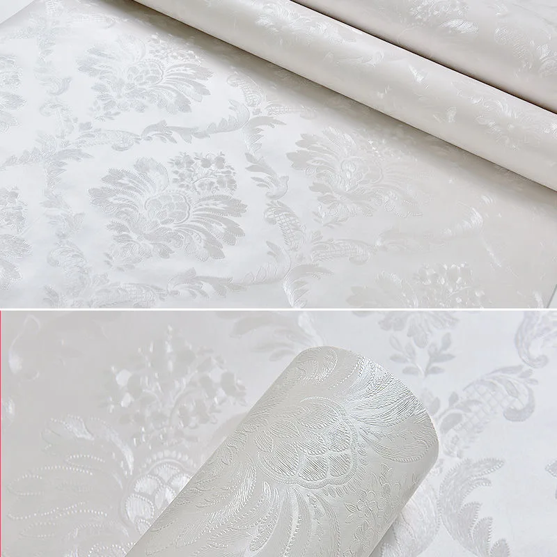 Водонепроницаемые 3D Дамасские Обои 5 м украшение для ванной туалета гостиной