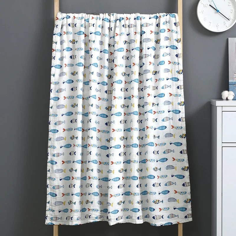 Детские пеленки из 100% хлопка мягкие одеяла для новорожденных ванны марля