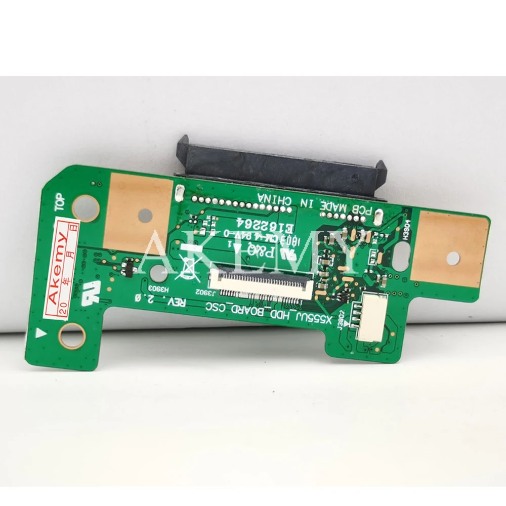 X556UJ REV: 3 1 REV 2 0 HDD/USB плата для For Asus X556U X555UJ X556UV X556UB жесткий диск 100% протестированная