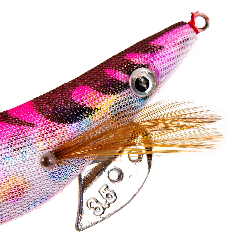 

10pcs/Box Luminous Squid Jig Lure Fishing Shrimp Lure Bait Jigs Octopus Hook Rig Double Row Squid Hook Fishing Accessories Pesca