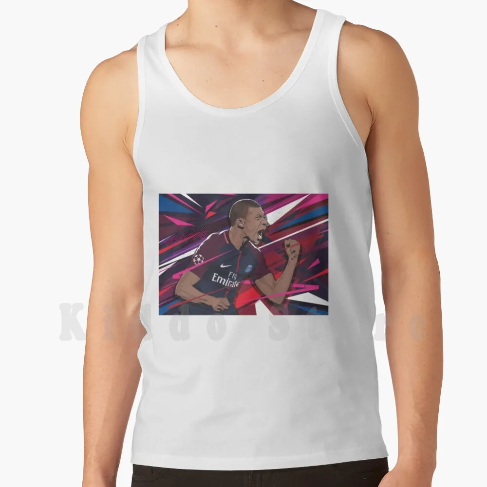 

Kylian Tank Tops Vest Sleeveless France Soccer Football Ball Game Sport