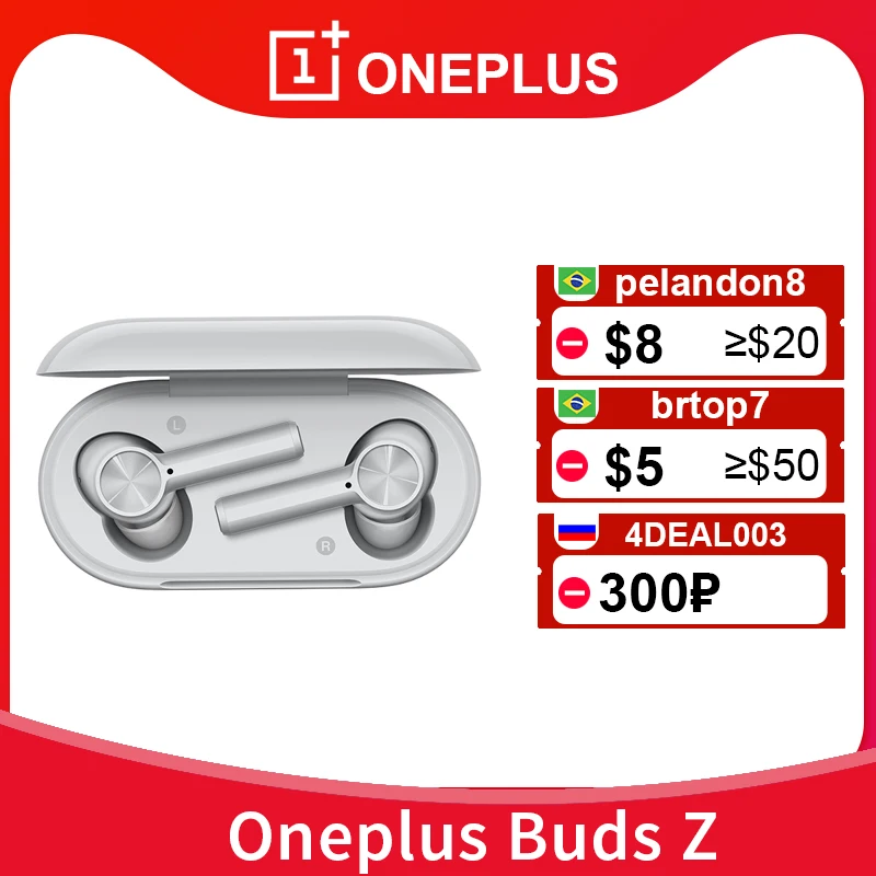 Глобальная версия CN Oneplus Buds Z Беспроводные Bluetooth 5 0 TWS наушники IP55