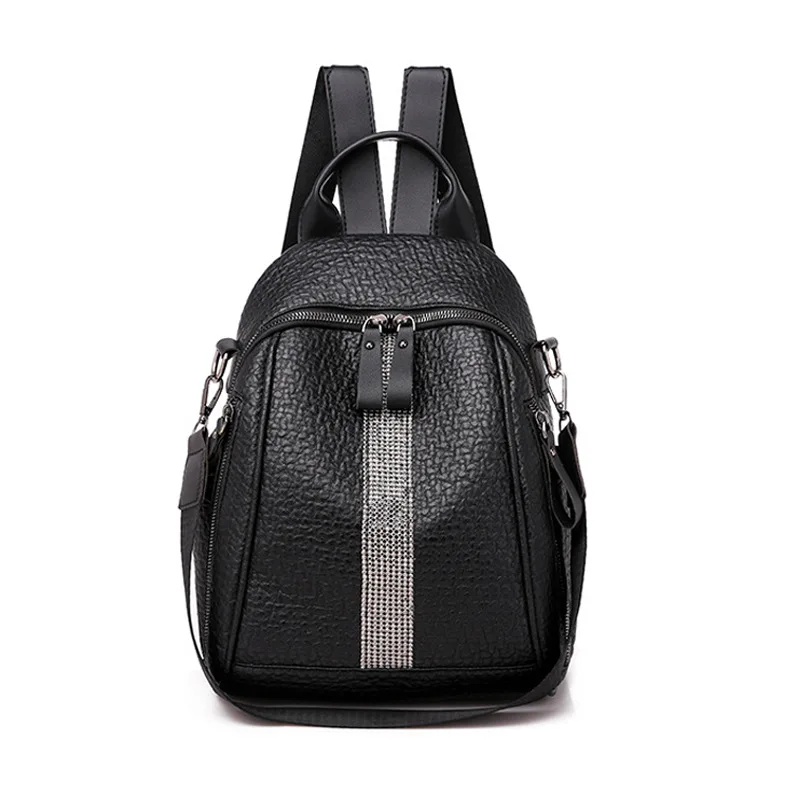 

Designer Backpacks Shoulder Bag Casual One-shoulder Bag Soft Leather Stone Patterned Dual-use Small Backpack Bags for Women