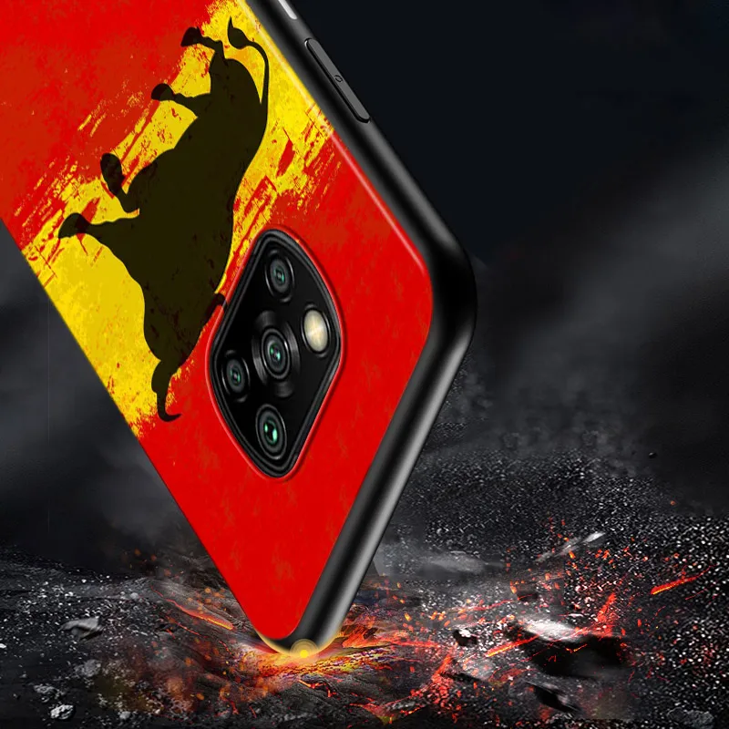

Spain Spanish flag For Xiaomi Poco X3 NFC M2 X2 F2 C3 M3 F1 Pro Mi Play Mix 3 A3 CC9E A2 A1 6 5 Lite Phone Case