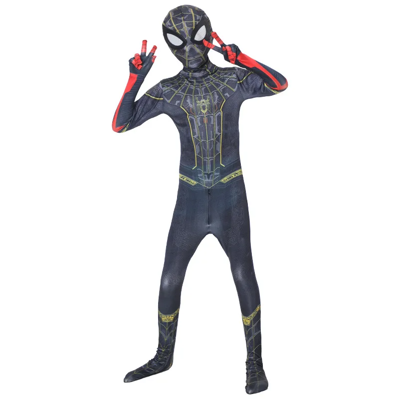 Костюм Spiderboy No Way Home интегрированный костюм для косплея супергероя на Хэллоуин