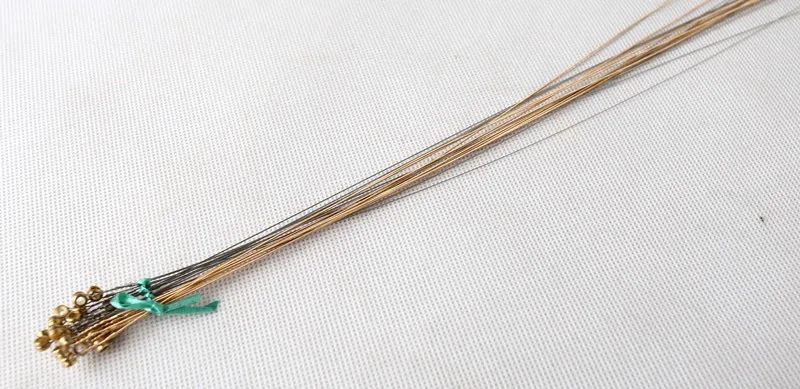 7-струнная линейная струна маленькая жесткая зеленая для музыкальных