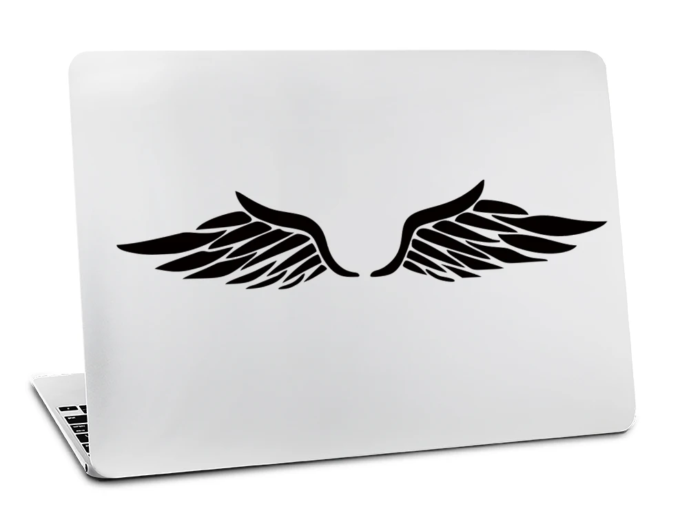 Крылья угол для логотипа для Apple Наклейка для Macbook Skin Air 11 13 Pro 13 15 retina компьютер ноутбук виниловая Adesivo наклейка