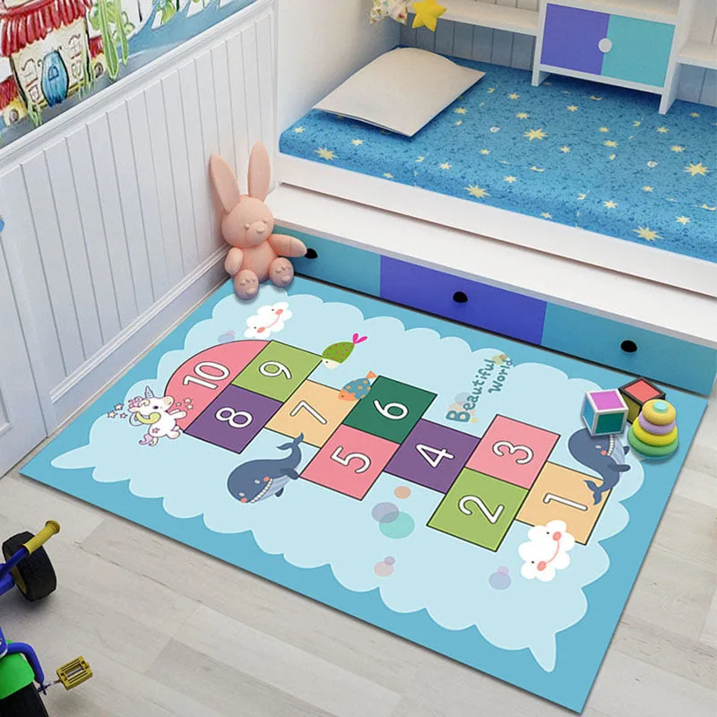 Offerte Fabbrica Diretta Del Fumetto Tappeto Per Bambini Camera Da Letto Comodino Coperta Strisciante Tappeto Del Salotto Tappetino Pad Del Commercio All'ingrosso Su Misura