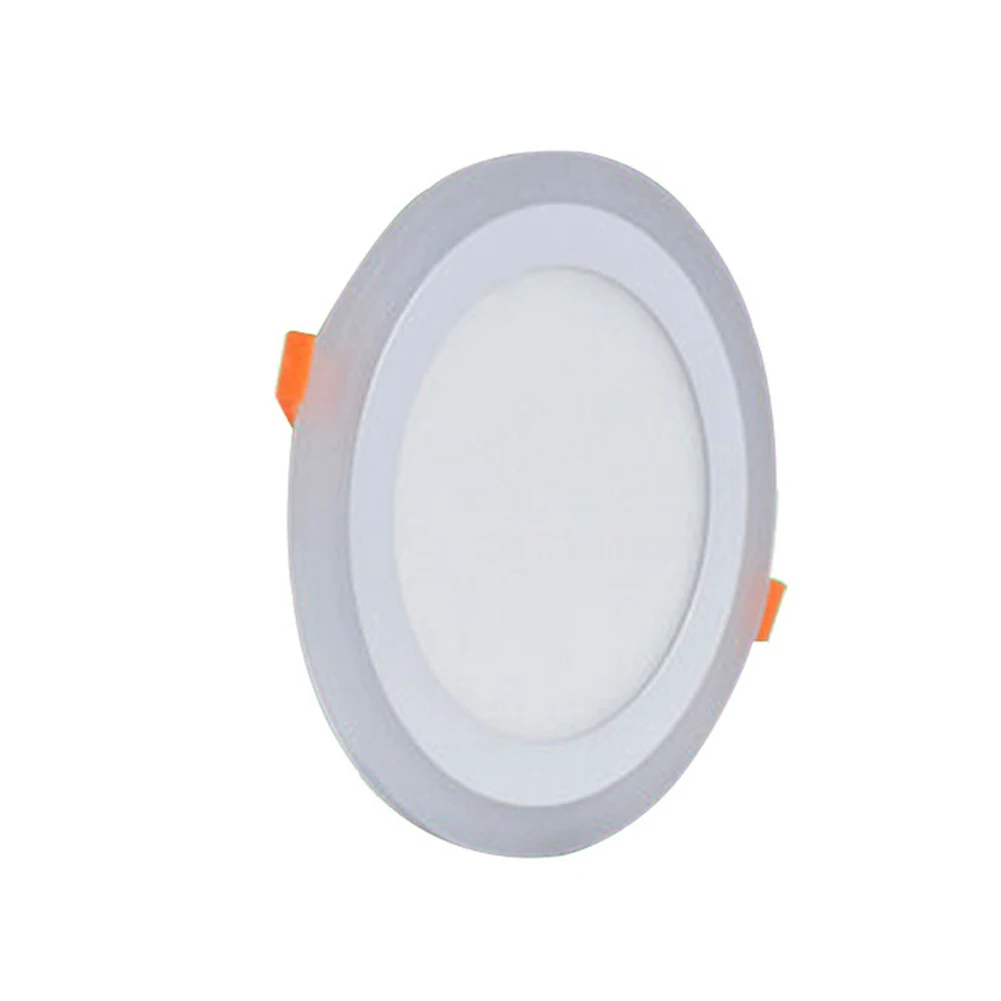 

Double Color LED Ceiling Light 3W 6W 12W 18W Recessed Ceiling Lamp Round Square Panel Spot Light Indoor LED Bulb Bedroom