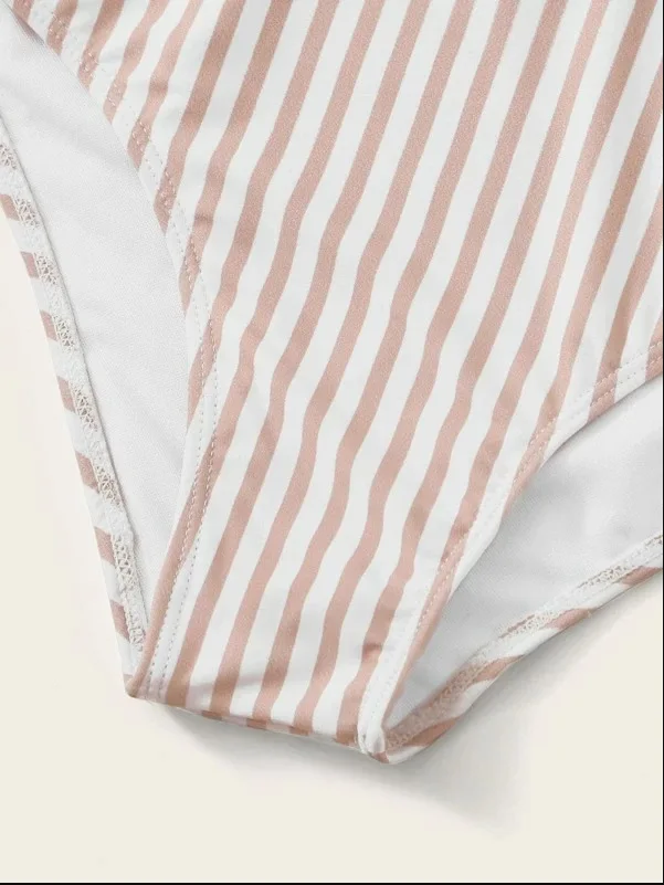 Женские Купальники больших размеров бикини 2020 пикантный комплект в стиле ретро с