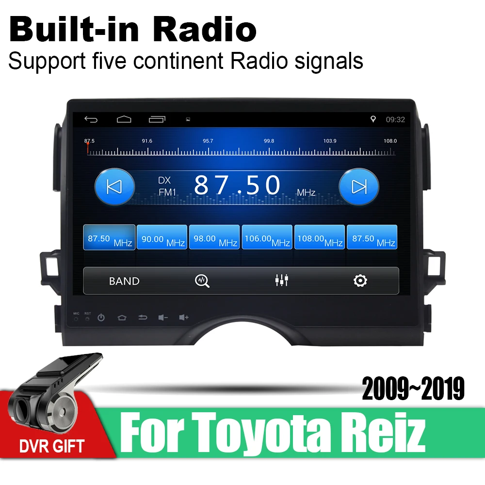 For Toyota Reiz 2009~2019 Car Accessories Multimedia Player GPS Navigation Radio Video Stereo Auto Audio Head Unit Android | Автомобили и