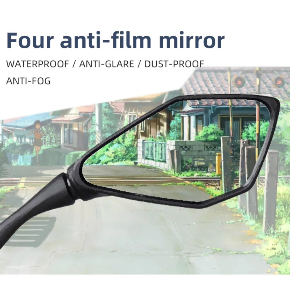 Motorcycle LCD Dashboard Instrument Membrane Rear Mirror Anti Fog Scratch Protective Film for Kawasaki Ninja650 400 1000 1000SX |