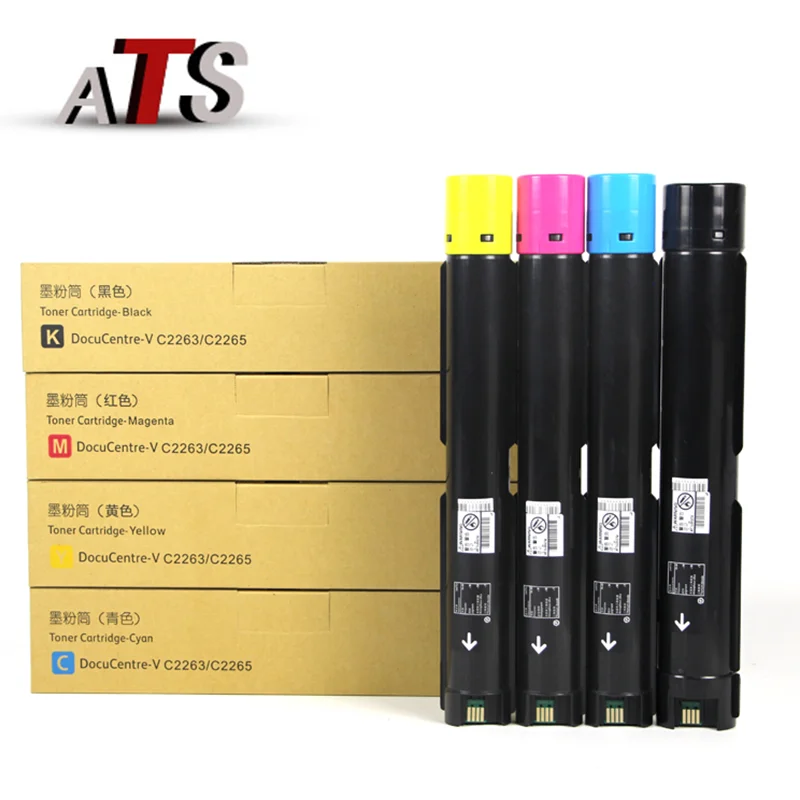 

1SET 4X tn Toner Cartridge for Xerox DocuCentre-V C2260 C2263 C2265 2260 2263 2265 WorkCentre 7120 7125 7220 TONER Powder