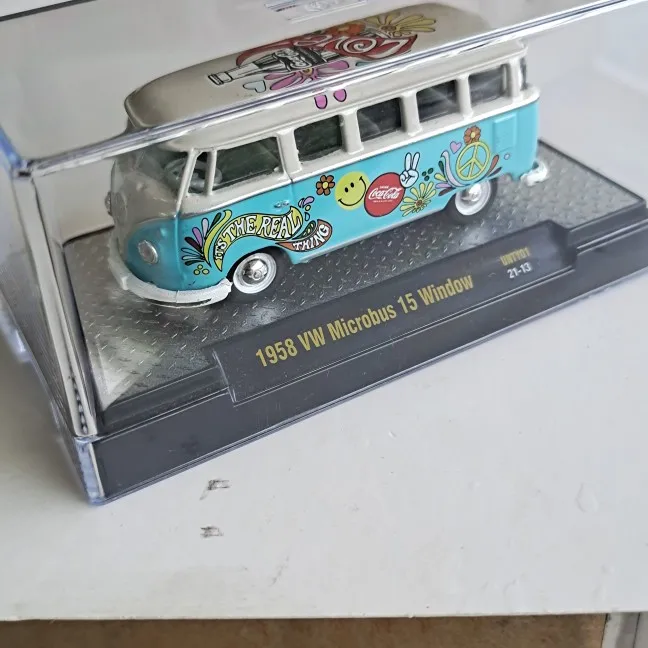 

M2 1:64 1979 VW коллекция литья под давлением из сплава модель детских игрушек