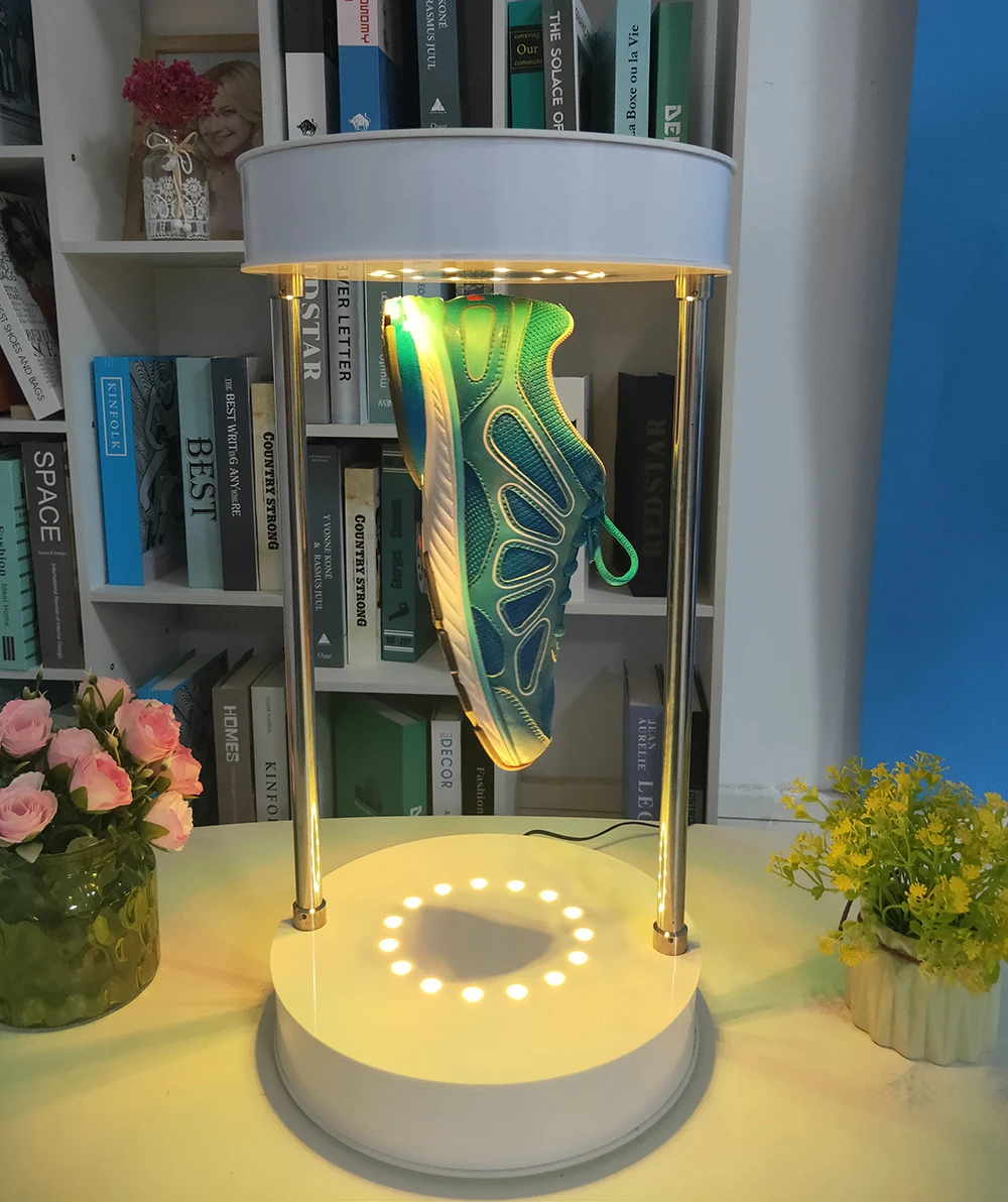 Магнитная левитационная плавающая полка для обуви подставка кроссовок