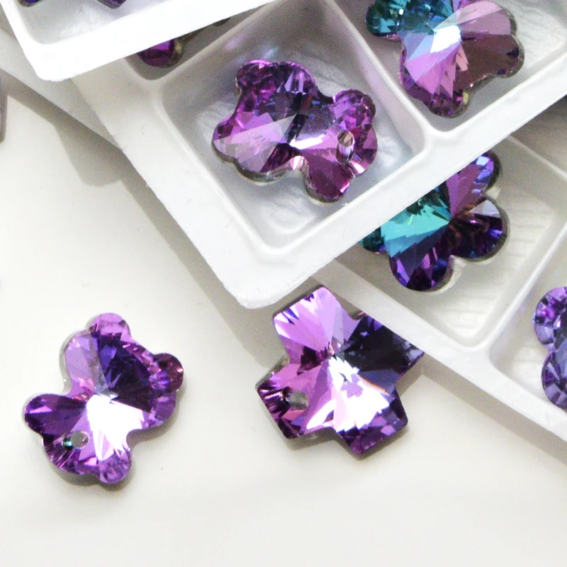 Новый дизайн одежды Стразы в форме капли многоразмерные блестящие Кристальные