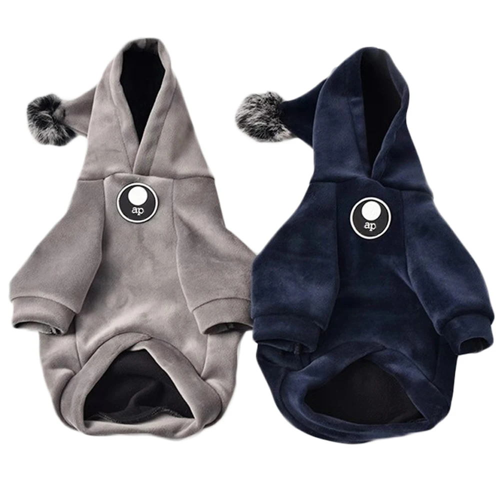 Шиньон с серебряной лисой искусственная одежда для маленьких собак толстовка