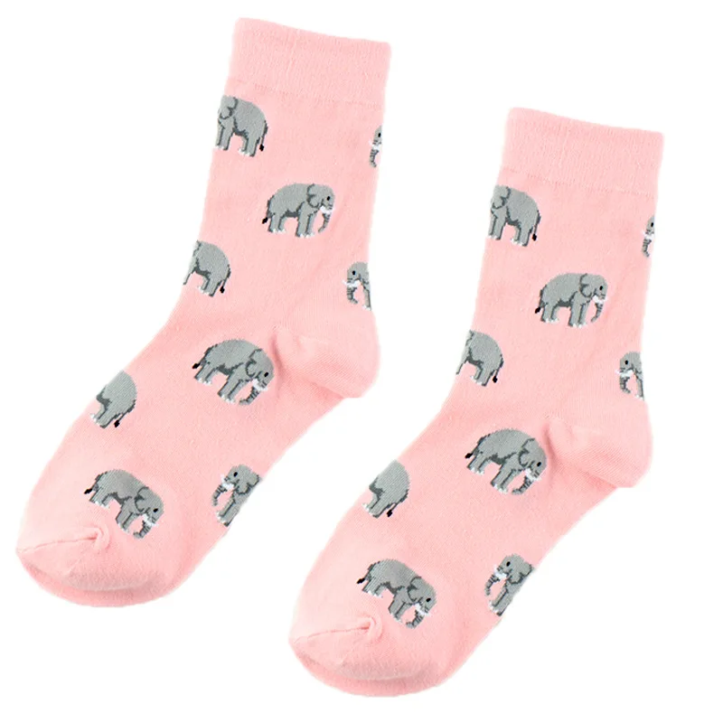 Peonflybrand Япония Harajuku Кролик кошка Лиса животные женские носки Kawaii милые забавные с
