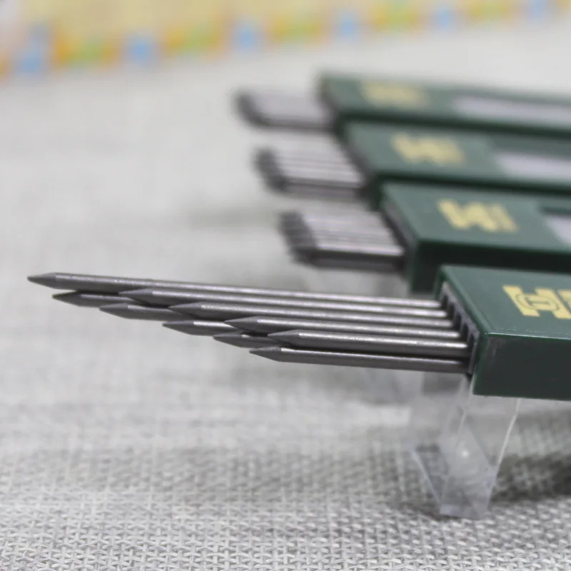 Профессиональный Черный карандаш 2B 2 мм для рисования 20 шт. автоматический