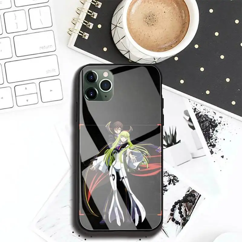 

Disobedient Lelouch Phone Case for iphone 11 PRO MAX shell Glass fundas for iphone 8 7 PLUS XR X XS 6S SE 2020 back cover