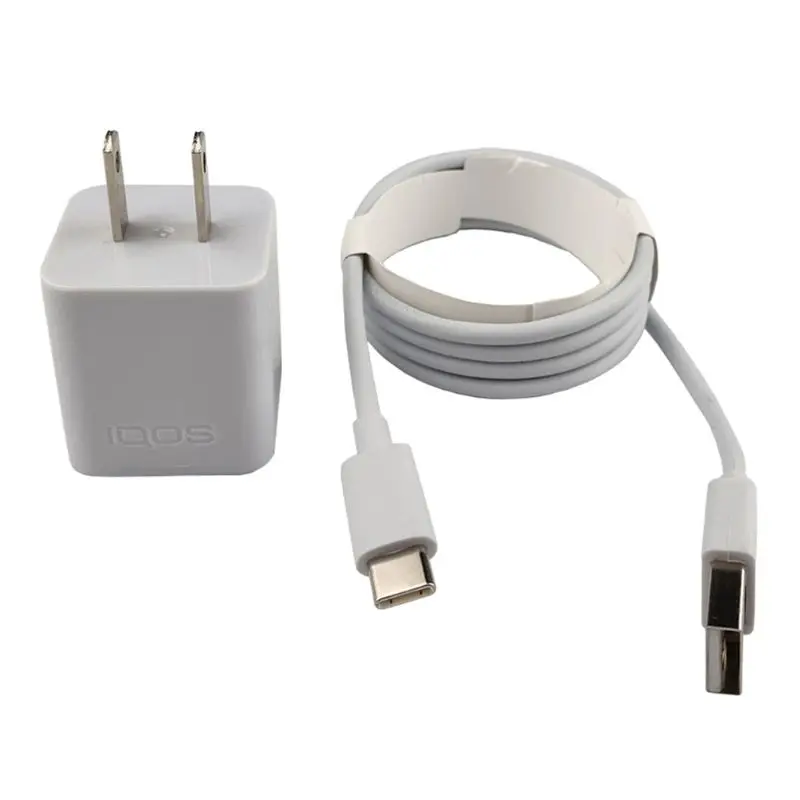 Портативный домашний дорожный Тип C адаптер питания зарядное устройство USB зарядная кабельная линия для IQOS 3,0 мульти-аксессуары комплект PXPE