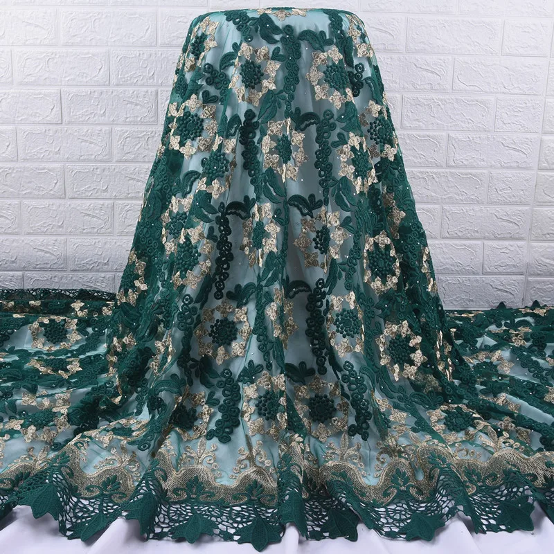 Zhenguiru молочная красивая кружевная вышивка кружева французская Тюлевая ткань