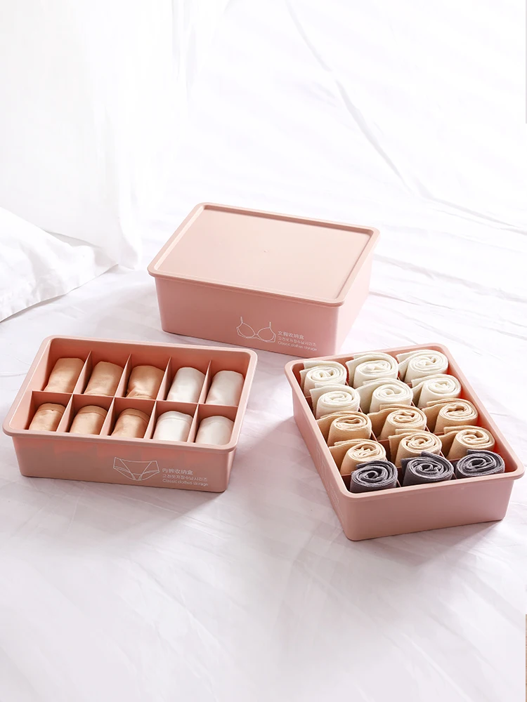 Нижнее белье и нижнее приемная коробка пластиковый ящик типа студенческого