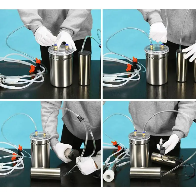 Электрическая портативная Доильная машина для коз ручной насос козьей и овец