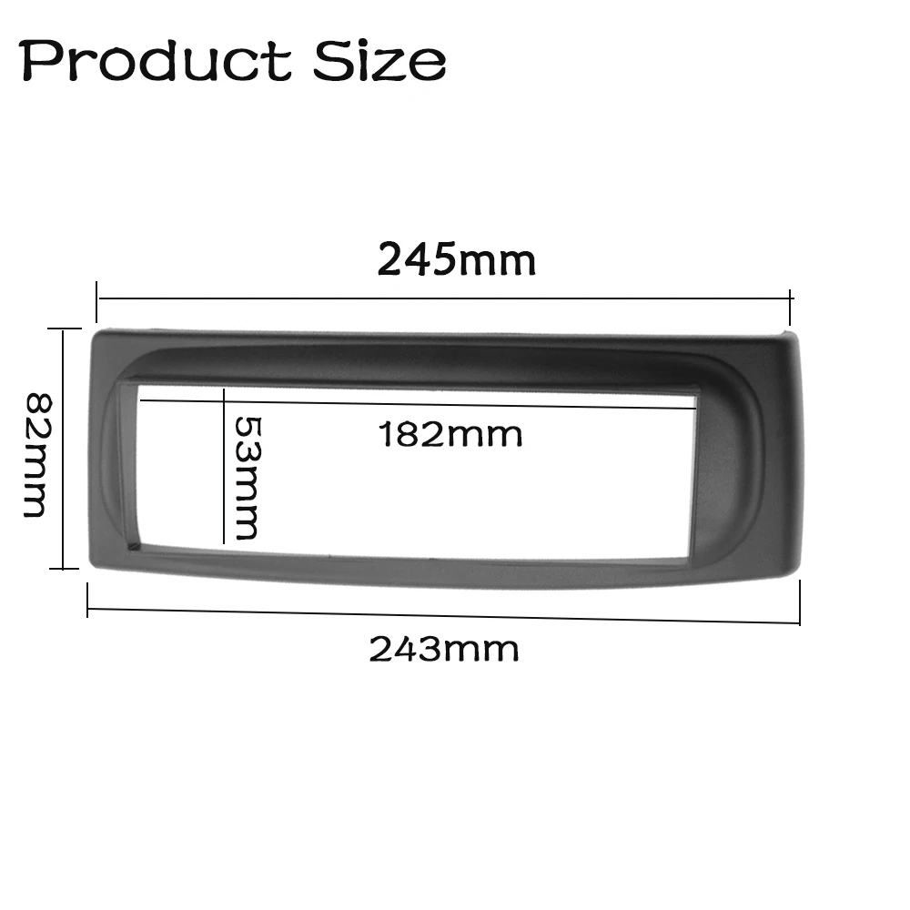 Автомобильная магнитола Fascia Для 1996-2003 RENAULT SCENIC Megane Frame 1 din комплект для установки