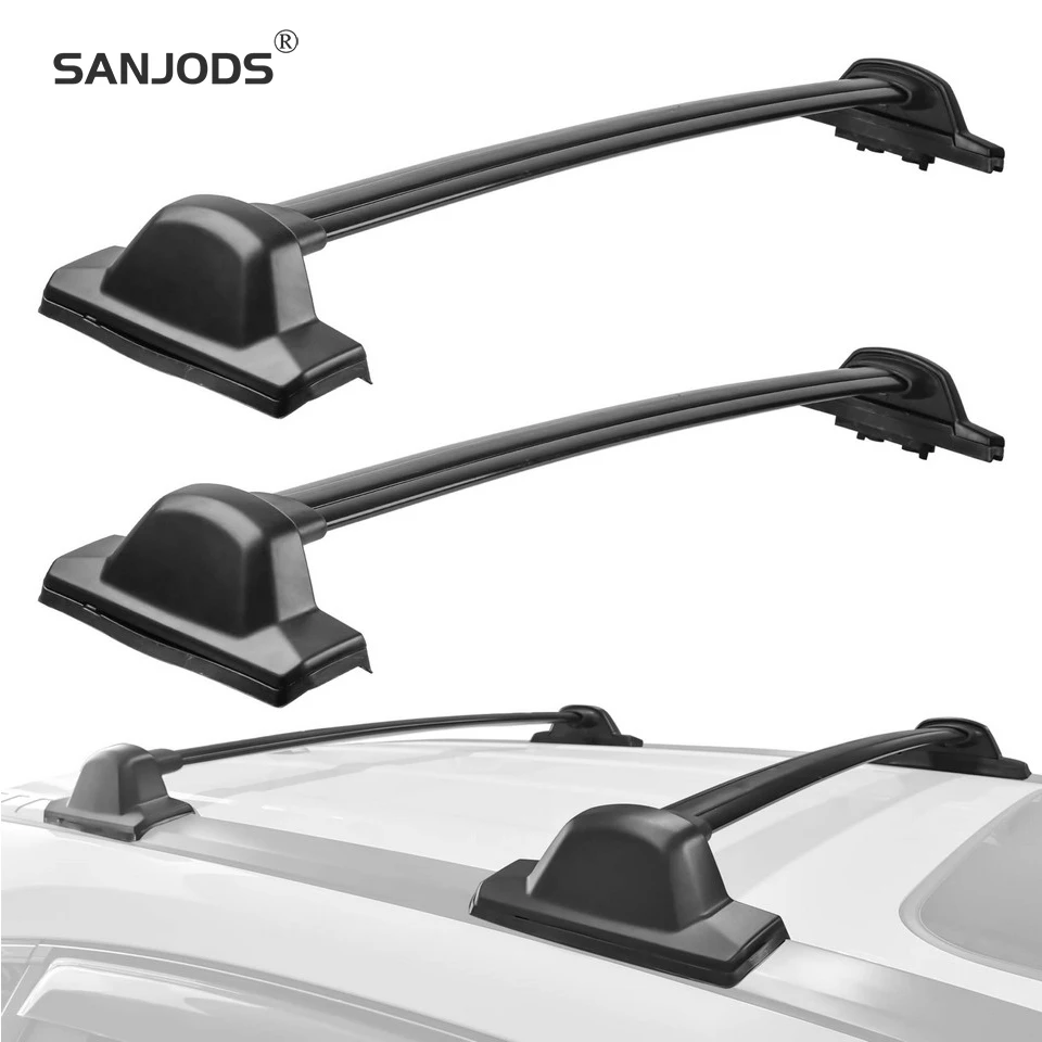 SANJODS багажник на крышу поперечный рельс для Honda CRV 2007 2008 2009 2010 2011 грузовые стеллажи