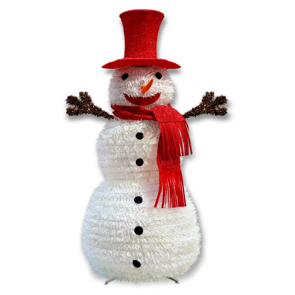 Рождественская елка Складная искусственная мишура с блестками всплывающая