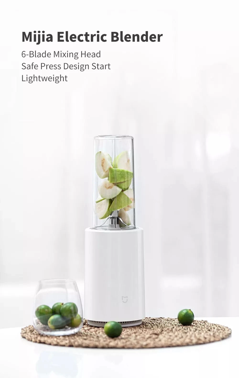 XIAOMI Mijia MJLLJ01PL Электрический Кухня блендер Пресс начать соковыжималка для фруктов мини сока чаша для блендера многофункциональная машина для смешивания