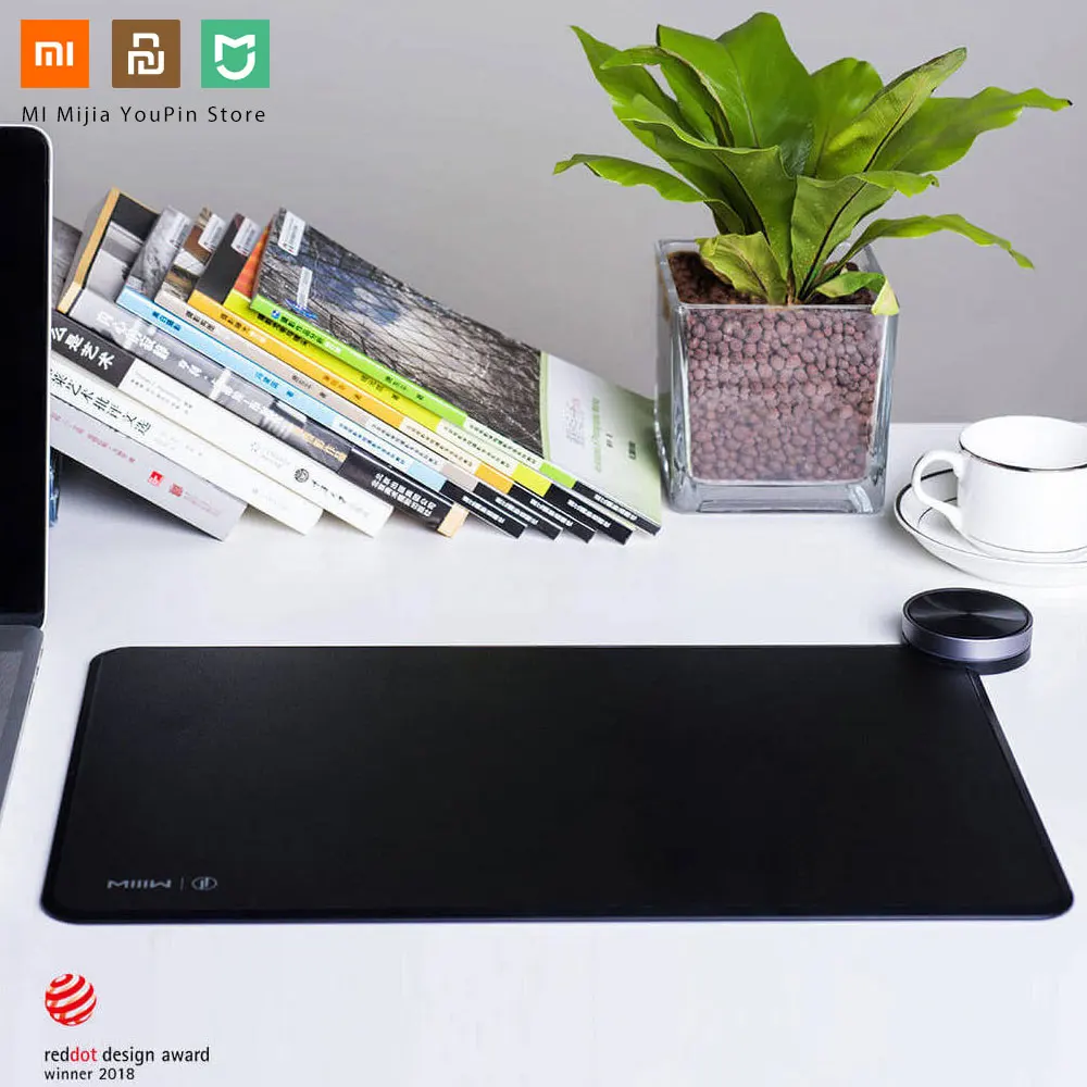 Оригинальный коврик для мыши Xiaomi MIIIW смарт Qi Standard с поддержкой Mi Mix2S Беспроводной