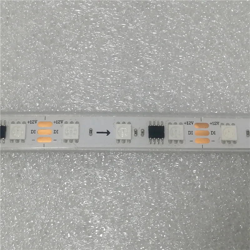 

5m/roll RGB SMD5050 DC12V WS2811 LED Digital Strip IP68 Silicon Tube with ray wu/daniel/xconnect connector