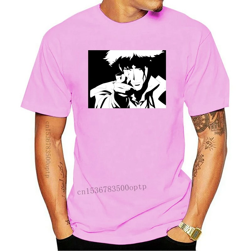 

Men s Spike Spiegel Cowboy Bebop T-shirt Black