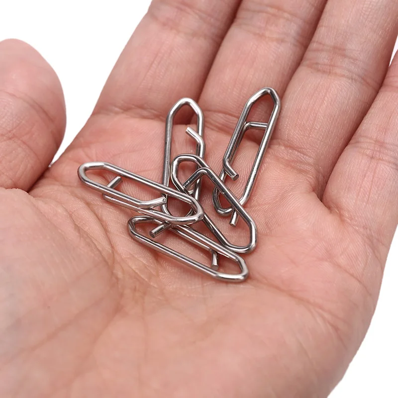 100 шт. рыболовные снасти из нержавеющей стали | Спорт и развлечения