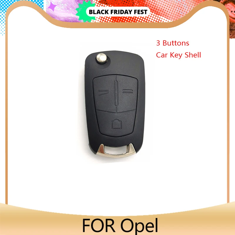YLKGTTER 3 кнопки чехол для ключа Vauxhall Opel Corsa Astra Vectra Signum откидной дистанционный