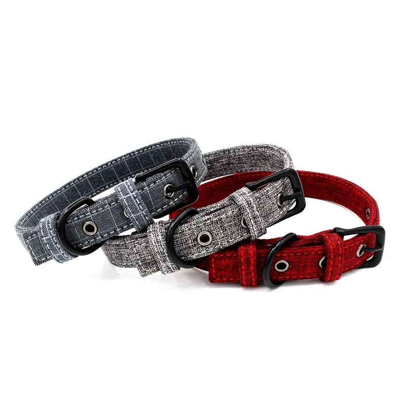 Холщовый поводок для домашних питомцев Регулируемая Веревка прогулок средних