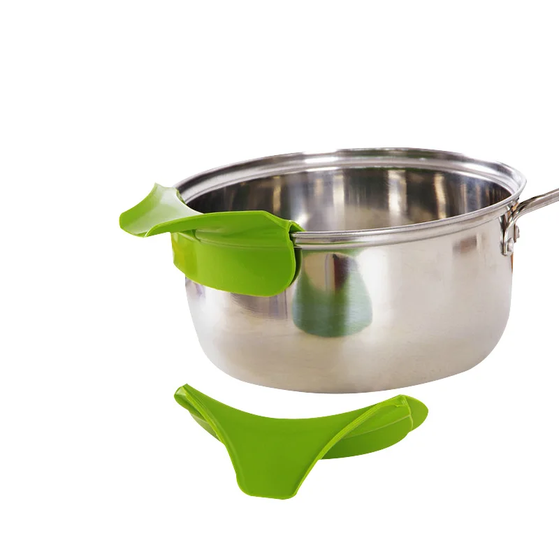 Кухонные аксессуары силиконовая насадка для супа Воронка кастрюль сковородок