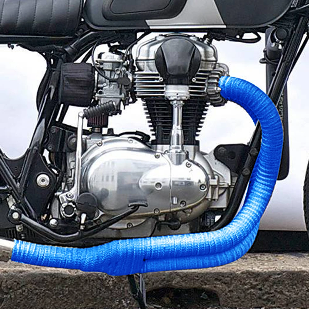 Универсальная термостойкая изоляционная лента для выхлопной трубы на мотоцикл