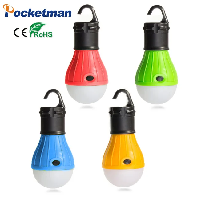 4 * цветные 3 Светодиодные подвесные лампы для палатки Удобный Крючок магнитный