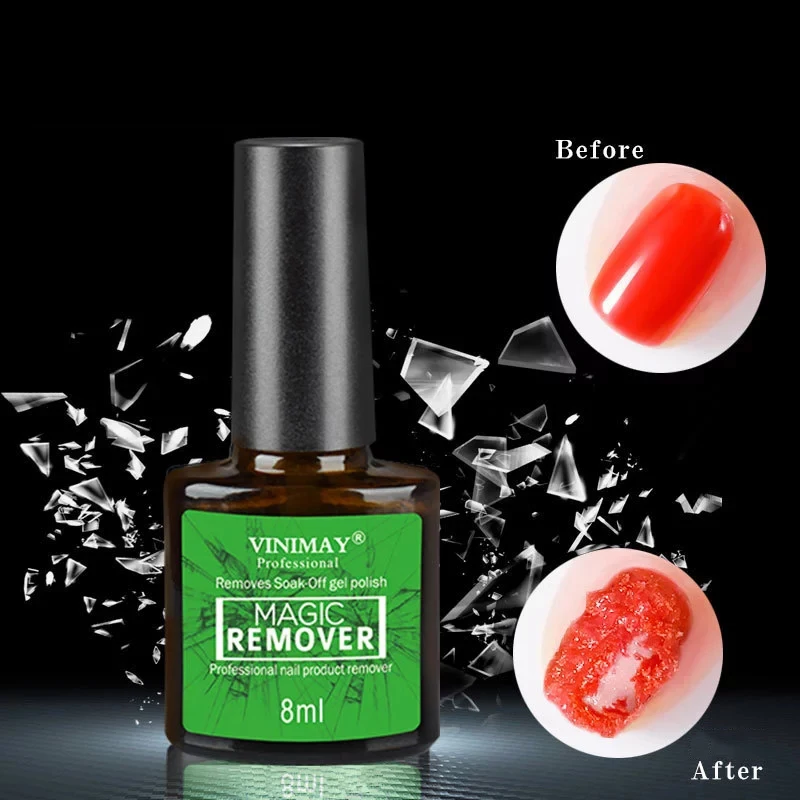 VINIMAY Гель лак для ногтей Волшебная жидкость снятия био Гели Soak Off База матовая