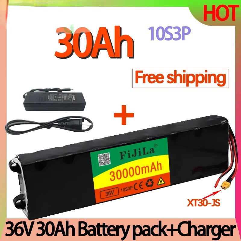 

2021 New Original 36V 30Ah Scooter Battery Pack for Xiaomi Mijia 36V 30000mAh Battery pack Electric Scooter BMS + Charger