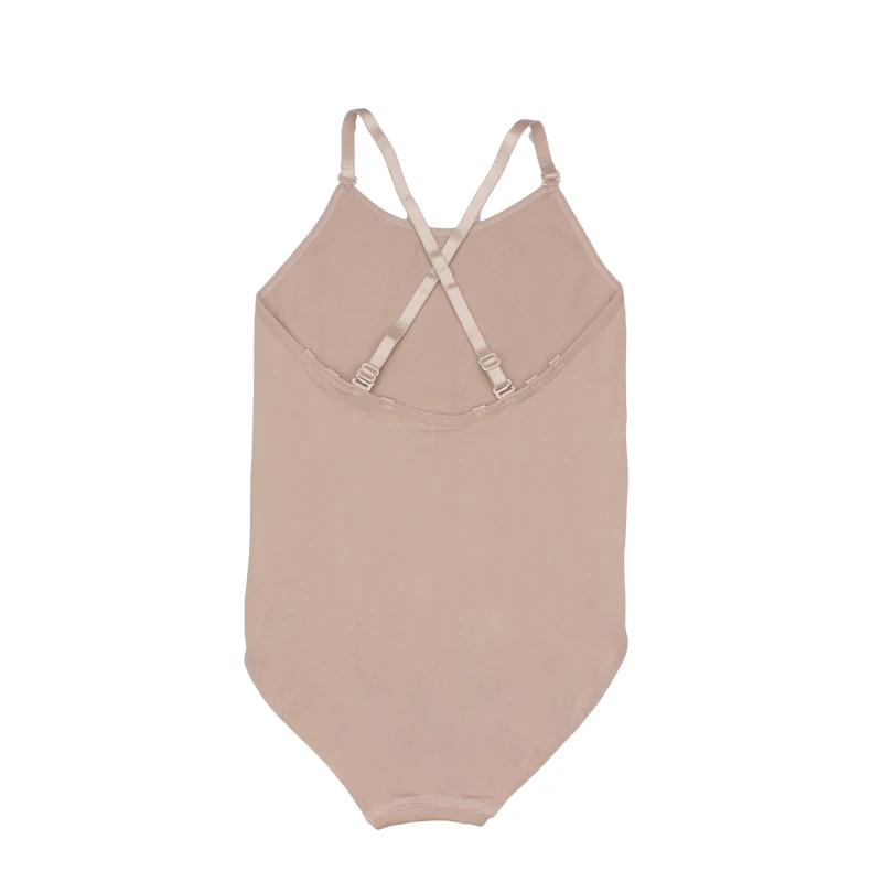 

Nude Camisole Ballet Leotards for Girls Kids Seamless Underwear Skin Colored Gymnastics Leotard Adjustable